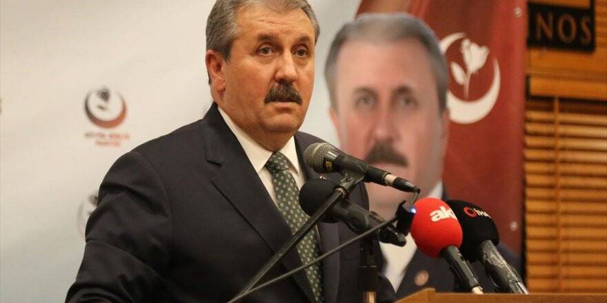 Destici'den, Bütçe Görüşmelerindeki 'Katliam, Soykırım, İşgal' Sözlerine Tepki