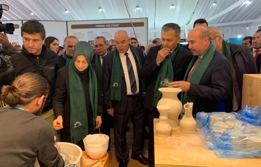 Konya Tanıtım Günleri Fuarında Selçuklu standı büyük ilgi gördü