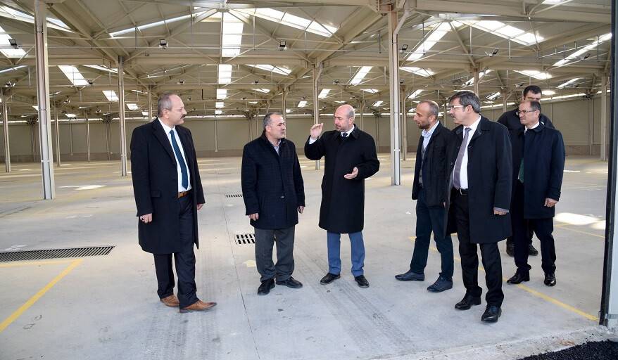 Selçuklu'da Bosna Kapalı Pazar Yerinde sona yaklaşıldı
