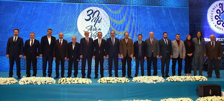 Selçuklu Belediyesi 30. yaşını "Aşka Vefa" ile kutladı
