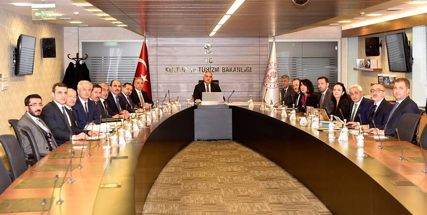 Kültür ve Turizm Bakanlığında, Konya projeleri konuşuldu