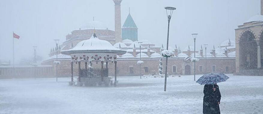 Meteorolojiden Konya ve Karaman için kuvvetli kar uyarısı