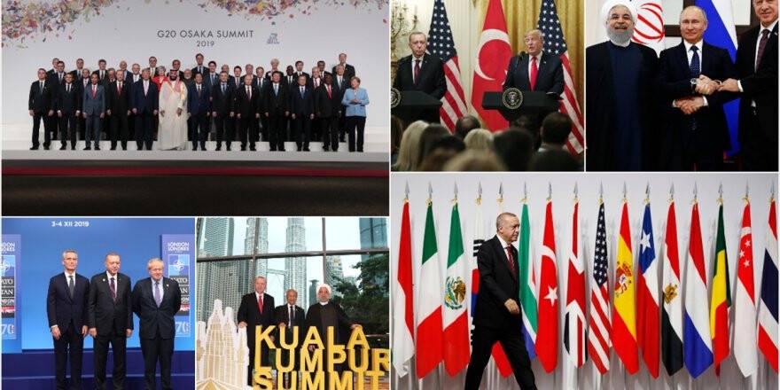 Cumhurbaşkanı Erdoğan'ın 2019 Mesaisi Yoğun Geçti