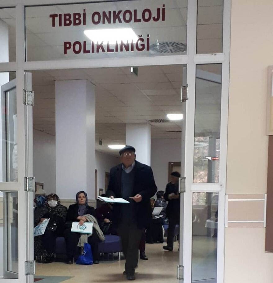 Onkoloji hastalarına servis desteği