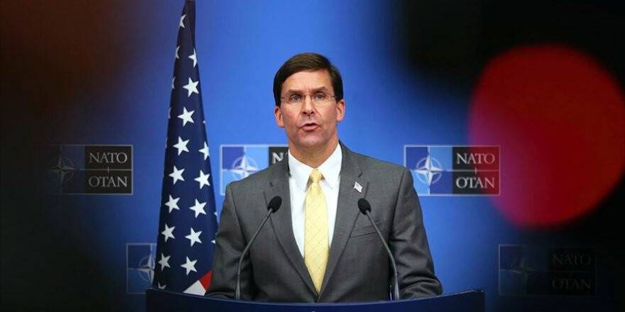 ABD Savunma Bakanı Esper: ABD, Irak'tan çekilmiyor