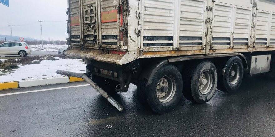 Akşehir'de Trafik Kazası: 1 Yaralı