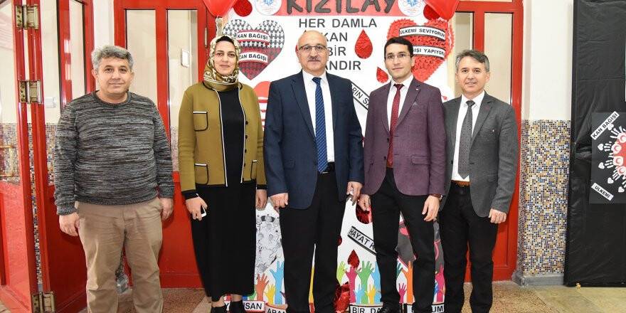 SELÇUKLU ALAEDDİN İLKOKULUNDA “KAN”PANYA YAPILDI