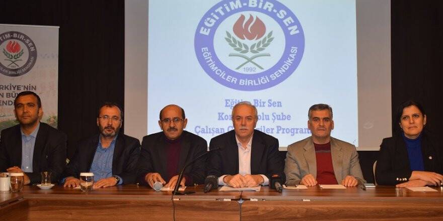 Eğitim-Bir Sen basın mensupları ile bir araya geldi