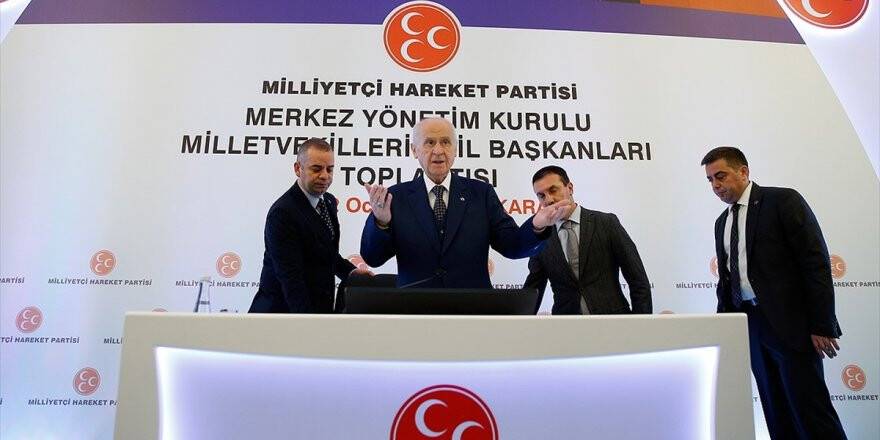 Mhp Myk, Mdk, Milletvekilleri Ve İl Başkanları Ortak Toplantısı Başladı