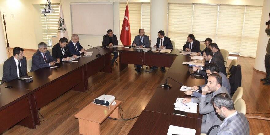 Başkan Altay ve Başkan Kılca, Karatay’ın yatırımları için bir araya geldi