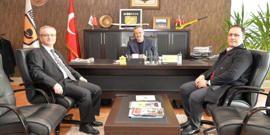 Rektör Özçelik’ten, Hidrokon’a Ziyaret