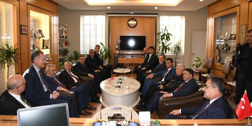 Ilgın heyetinden Taban’a ziyaret