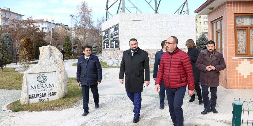 MERAM’IN PARKLARI YENİ SEZONA HAZIRLANIYOR