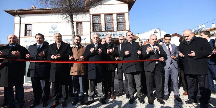 KARATAY KENT KONSEYİ HİZMET BİNASI AÇILDI