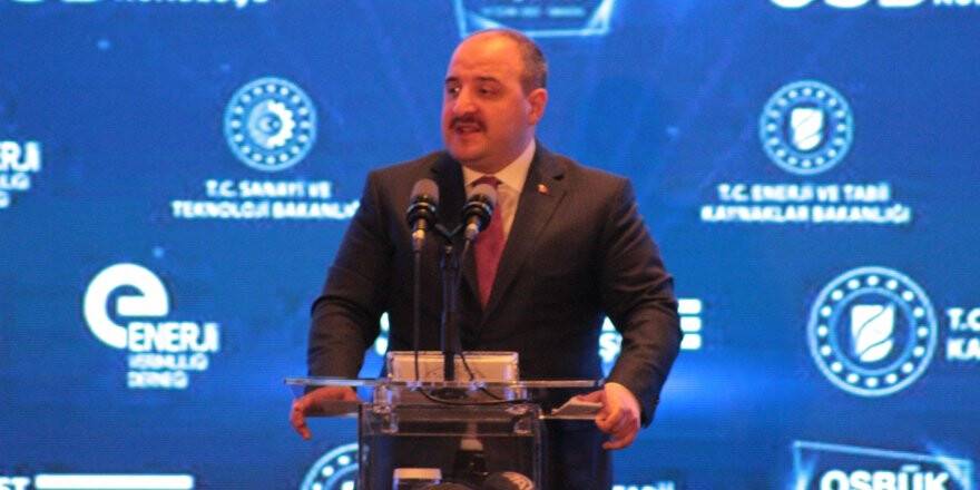 Sanayi ve Teknoloji Bakanı Varank: “7 ildeki 7 OSB’de pilot projemizi başlatıyoruz