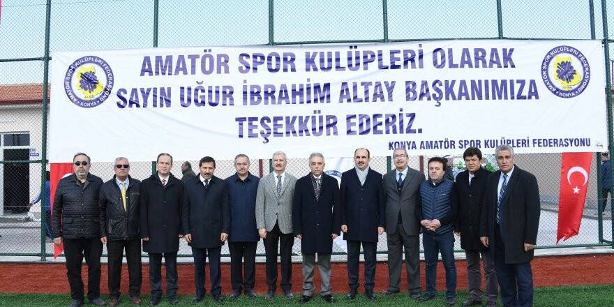 Büyükşehir’den amatör spor kulüplerine malzeme desteği