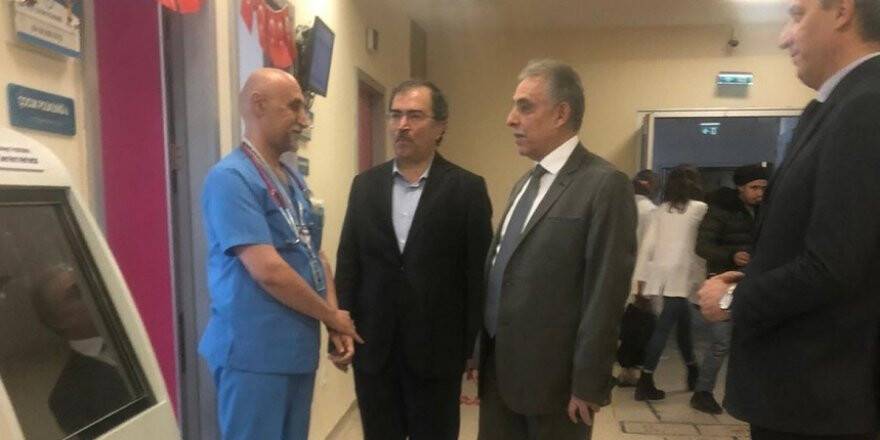 Konya Valisi Toprak Hastane Denetimi Yaptı