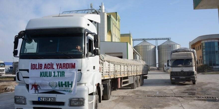 Kulu'dan İdlib'e kardeşlik köprüsü