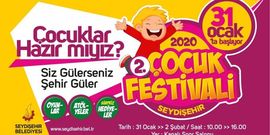 Çocuk Şenliği Başlıyor