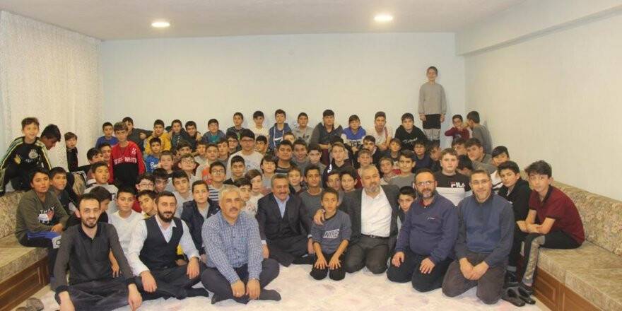 BAŞKAN TUTAL KURAN KURSU ÖĞRENCİLERİ İLE BULUŞTU
