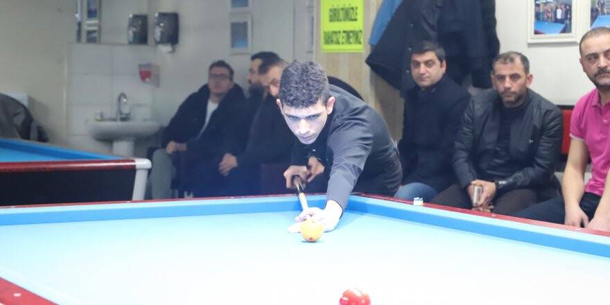 3 BANT BİLARDODA BİRİNCİLER BELLİ OLDU