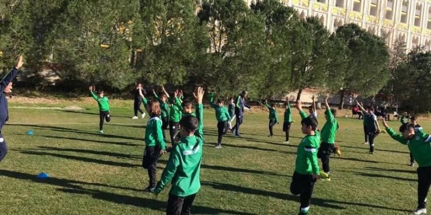 Konyaspor Futbol Akademisi’nde kış kampı başladı