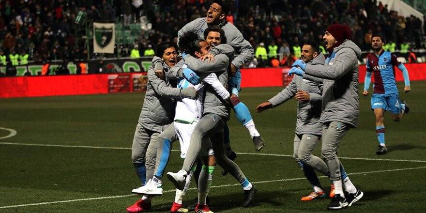 Trabzonspor Kupada Çeyrek Finale Adını Yazdırdı