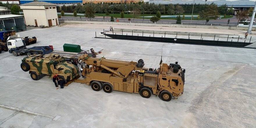 Askeri Araçların 46 Tonluk Kurtarıcısı M4k Zorlu Testleri Başarıyla Geçti