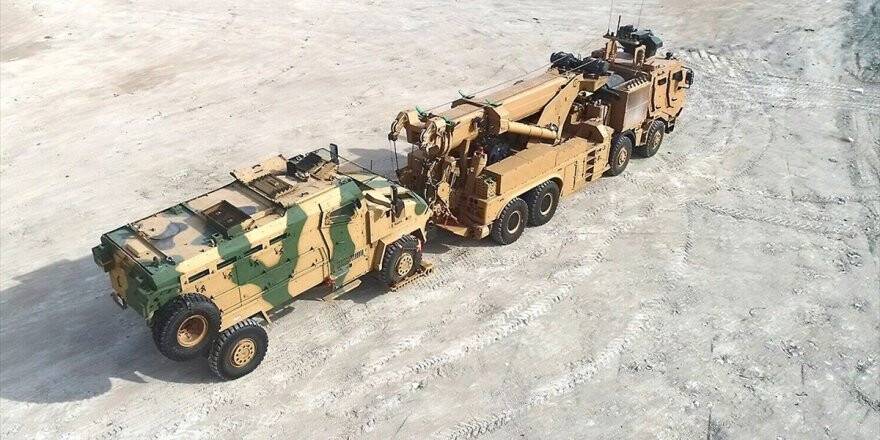 Askeri Araçların 46 Tonluk Kurtarıcısı M4k Zorlu Testleri Başarıyla Geçti