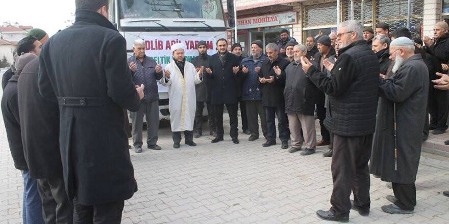 Çeltik’ten İdlib’e yardım