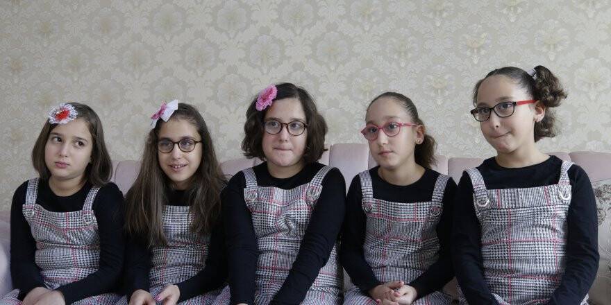 Konyalı Beşizler Sadece Ailenin Değil Herkesin İlgi Odağı