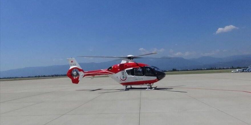 Ambulans helikopterle Antalya'ya getirilen organlar 4 kişiye nakledildi