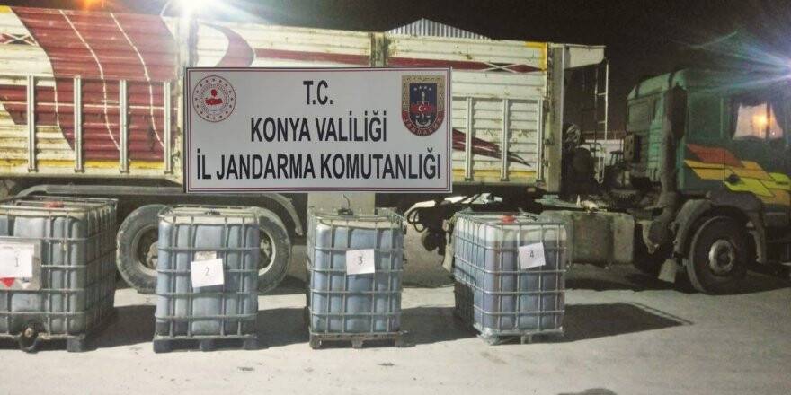 Jandarma’dan kaçak akaryakıt operasyonu
