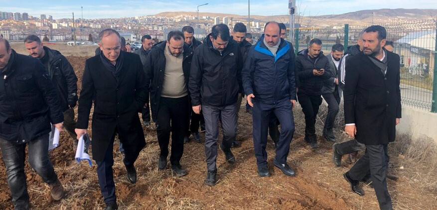 Başkan Altay deprem bölgesini ziyaret etti