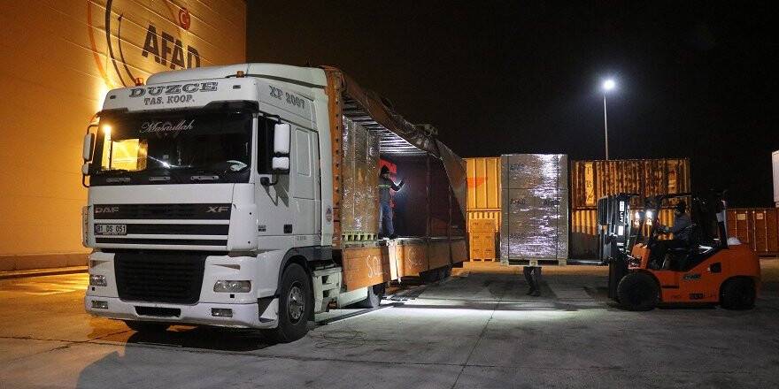 Seydişehir Ticaret Ve Sanayi Odası'ndan Elazığ'a 6 Tır Yardım Malzemesi