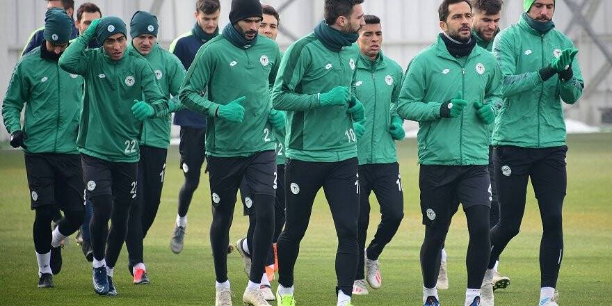 Konyaspor, Antalyaspor Maçının Hazırlıklarına Başladı