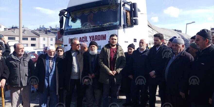 Seydişehir'den İdlib'e Bir Tır Yardım Malzemesi Gönderildi