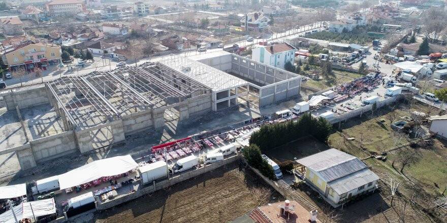 Harmancık Pazar Yeri ve Sosyal Tesisi projesinde süreç hızlandı