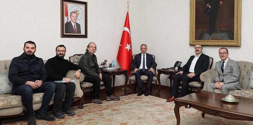 SELÇUKLU DİRİLİŞ’TEN  VALİ TOPRAK’A ZİYARET