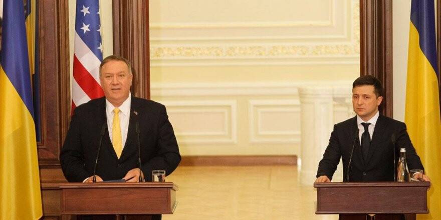 Pompeo: Ukrayna'nın Nato'ya Üye Olma Yönündeki Girişimlerini Destekliyoruz