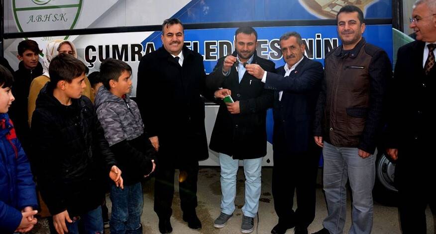 ALİBEYHÜYÜĞÜSPOR’A MİNİBÜS