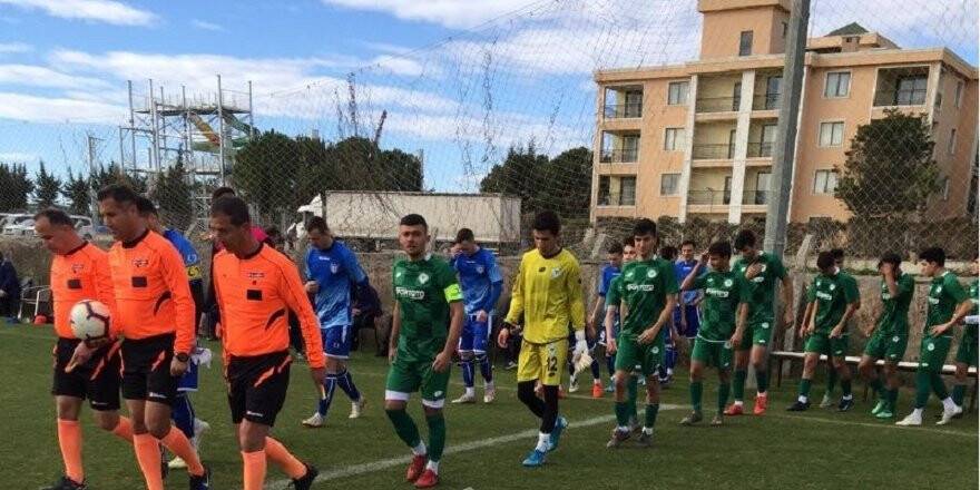 KONYASPOR U17  HAZIRLIK MAÇI OYNADI