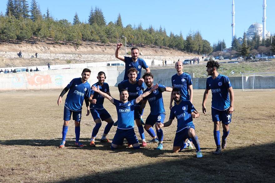 Beyşehir Belediyespor’da galibiyet sevinci
