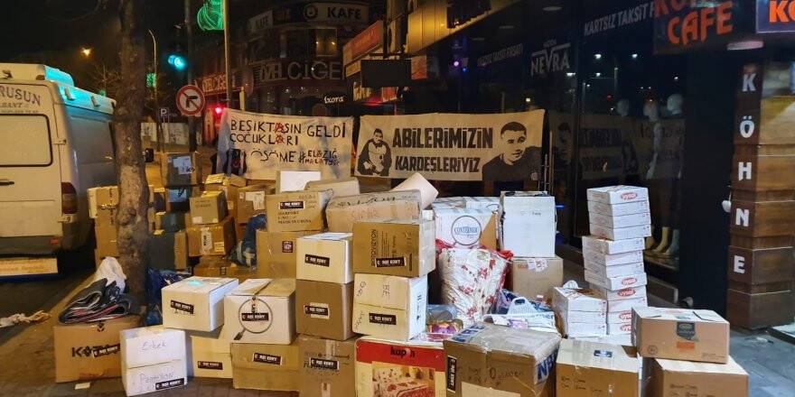 Çarşı Konya’dan Elazığ’a yardım