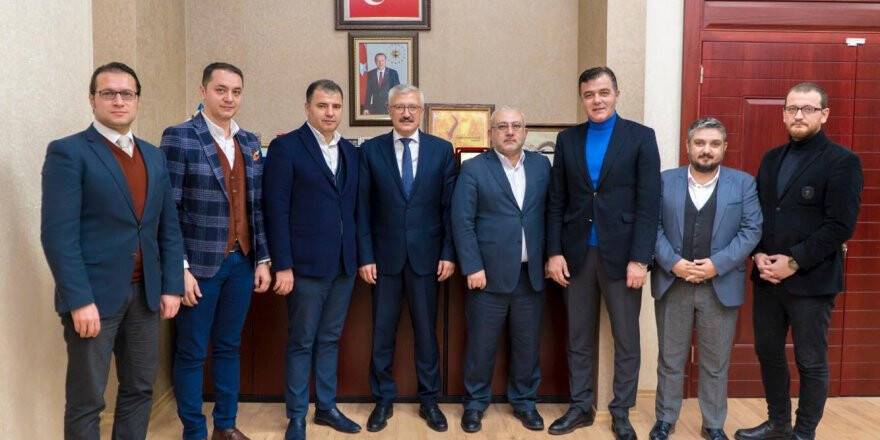 İŞ İNSANLARI KONYA CUMHURİYET BAŞSAVCISI RAMAZAN SOLMAZ’I ZİYARET ETTİ