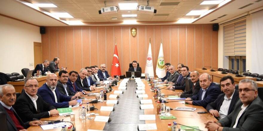 Konya Tarımının Bugünü ve Geleceği Bakanlıktaki Toplantıda Konuşuldu