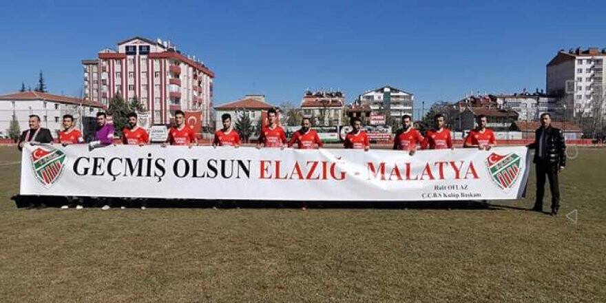 Ç. Çumra Belediyespor ELAZIĞ’I UNUTMADI