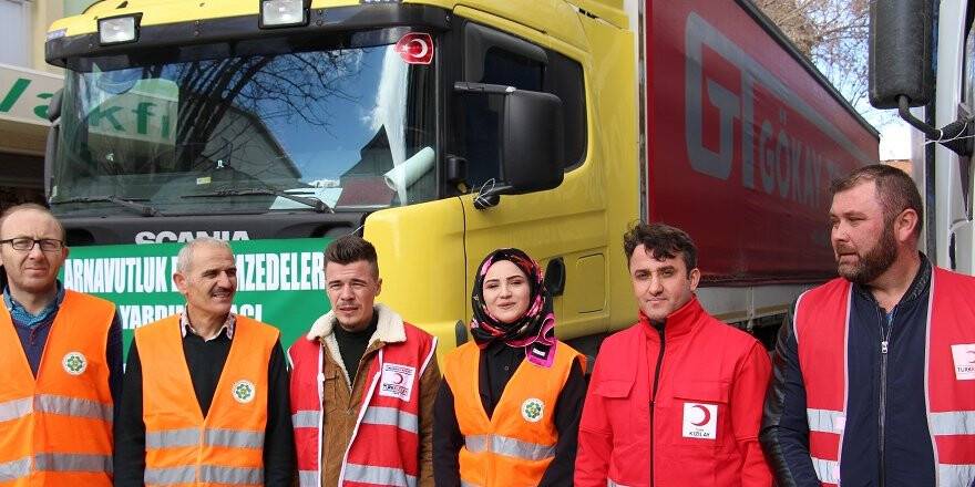 Mehir Vakfından Arnavutluk'a 613 BİN TL’LİK YARDIM