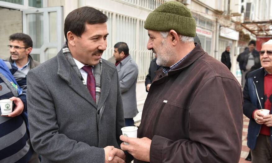 BAŞKAN HASAN KILCA, VATANDAŞLARLA BULUŞTU