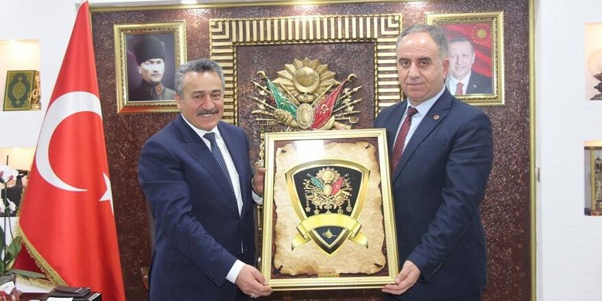 MHP KONYA İL BAŞKANI KARAASLAN'DAN BAŞKAN TUTAL'A ZİYARET